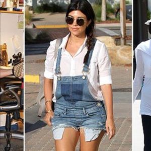 BlankNYC Short Overalls Denim Sz 29